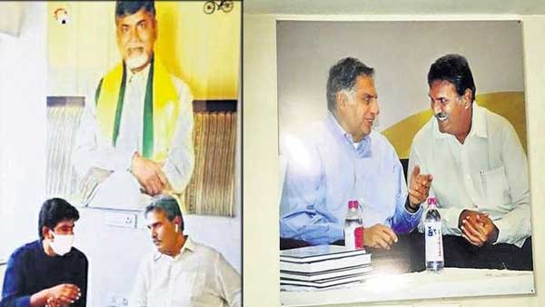 చంద్రబాబు ఫొటో స్థానంలో రతన్ టాటా