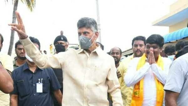 రెండోరోజు కుప్పం పర్యటనలో వైసీపీపై చంద్రబాబు ధ్వజం 