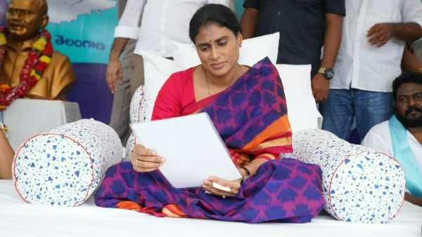 ముక్కు నేలకు రాసి ఇంటికెళ్తానంటూ కేసీఆర్‌కు షర్మిల సవాల్