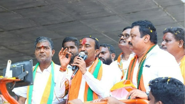 హుజూరాబాద్‌లో దసరా టీఆర్ఎస్‌దేనట, కానీ.. : ఈటల