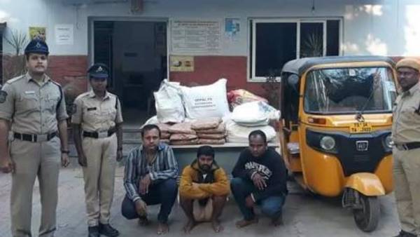 నిత్యావసరాల మాటున గంజాయి స్మగ్లింగ్ ..కొబ్బరికాయల మాటున భారీ గంజాయి నిత్యావసరాల మాటున గంజాయి స్మగ్లింగ్ ..కొబ్బరికాయల మాటున భారీ గంజాయి