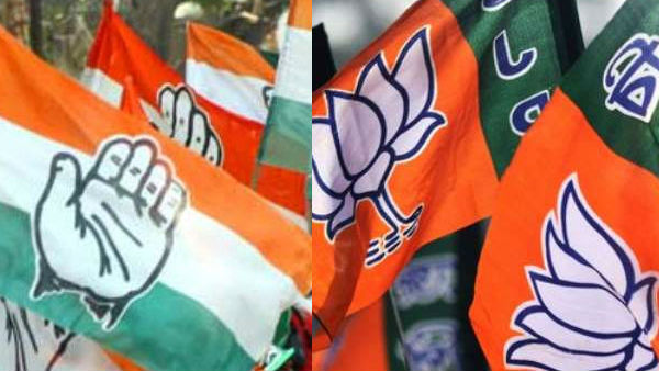 దరి దాపుల్లో లేని బీజేపీ- కాంగ్రెస్ 