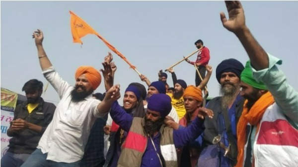 రైతుల నిరసన స్థలాలలో వెల్లివిరుస్తున్న సంతోషం 