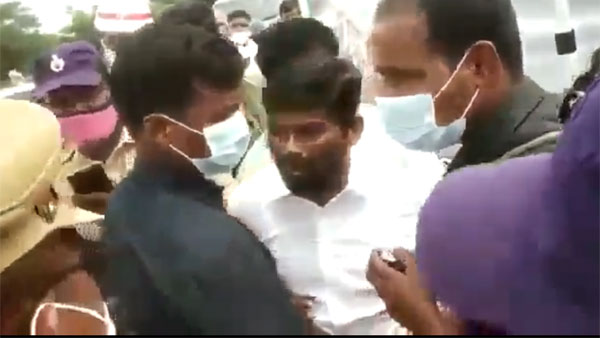 హుజురాబాద్ ఉప ఎన్నిక సమయంలో సవాల్ చేసి పరువు పోగొట్టుకున్న గువ్వల బాలరాజు