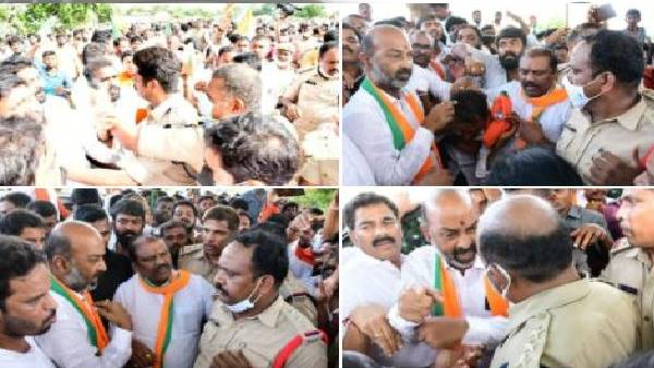 దాడుల సూత్రధారి కేసీఆరే: బండి సంజయ్ ఫైర్