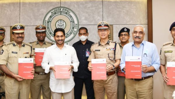cm jagan congratulate AP Police for being number one in smart policing in the country