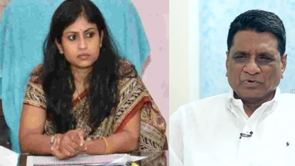 Gone Prakash Rao apologises to Adilabad collector Sikta patnaik Gone Prakash Rao apologises to Adilabad collector Sikta patnaik