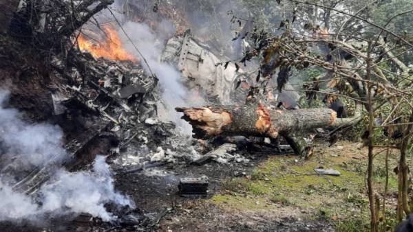 Army helicopter with CDS Bipin Rawat on board crashes in Tamil Nadu, 3 rescued