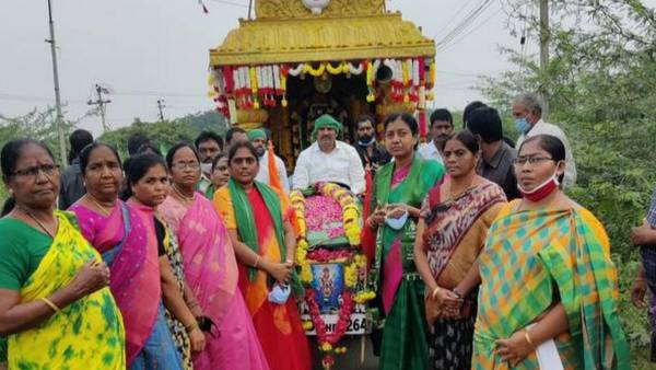 చిత్తూరు జిల్లాలో సాగుతున్న అమరావతి రైతుల మహాపాదయాత్ర