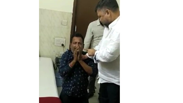 బాలినేని అనుచరుడి దాష్టీకం