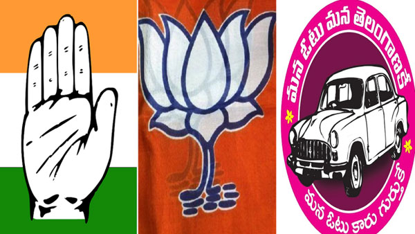 టీఆర్ఎస్ వర్సెస్ బీజేపీ వయా కాంగ్రెస్