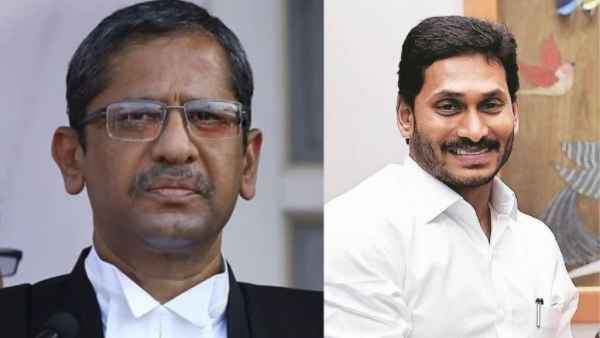 జస్టిస్ ఎన్వీ రమణకు సీఎం జగన్ తేనేటి విందు