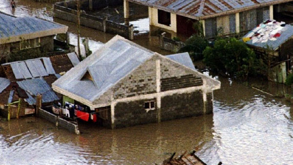 బీభత్సం సృష్టించిన టైపూన్ రాయ్