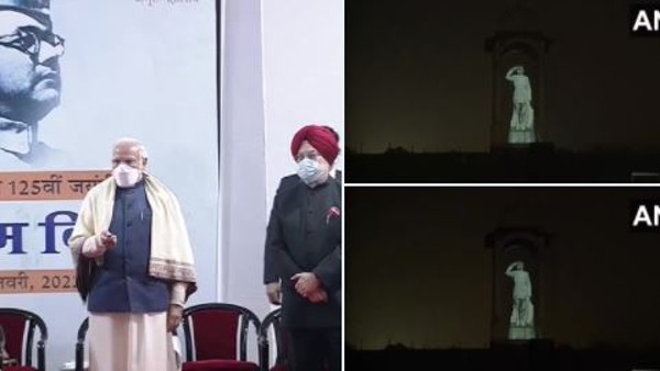 India Is ‘Correcting’ Previous Mistakes: PM Modi Unveils Hologram Statue Of Netaji Bose At India Gate India Is ‘Correcting’ Previous Mistakes: PM Modi Unveils Hologram Statue Of Netaji Bose At India Gate
