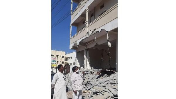 Not Demolished illegal Constructions.!People lives.!TTDP chief incensed over KCR!