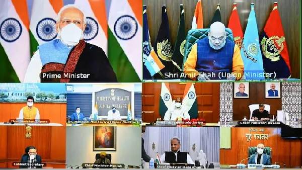 ఒమిక్రాన్ వేరియంట్ వేగంగా వ్యాప్తిస్తోంది..: సీఎంలతో ప్రధాని మోడీ