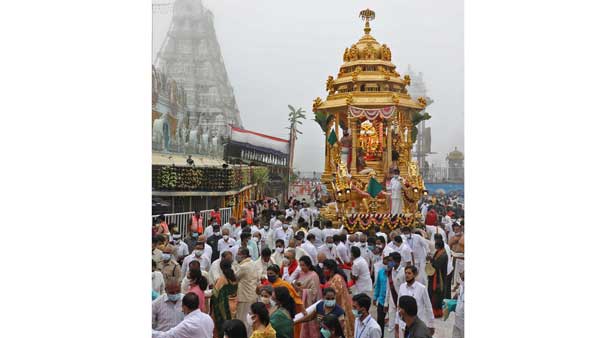 తిరుమలలో ప్రముఖులు