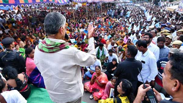  అమరావతి రైతులు ఆందోళనలు చేస్తున్నా మారని సర్కార్ తీరు