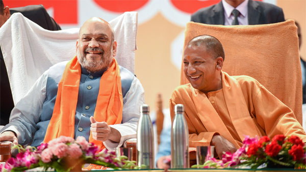 మోడీ, యోగితోనే పేదలు, మహిళల అభివృద్ధి, భద్రత: అమిత్ షా