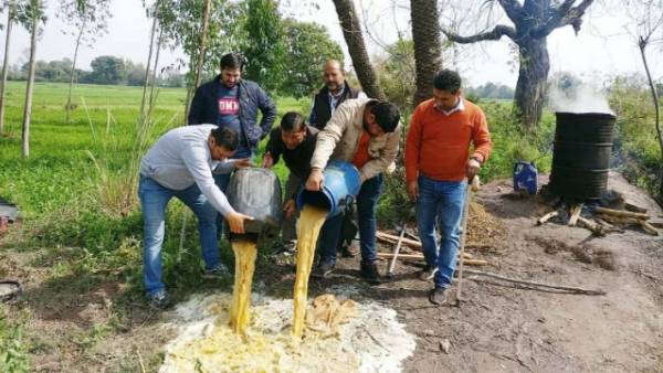  10 వేల లీటర్ల బెల్లం