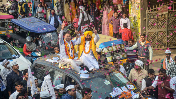 ప్రమాస్వీకారంపై భగవంత్ మాన్ ఆసక్తికర ప్రకటన ప్రమాస్వీకారంపై భగవంత్ మాన్ ఆసక్తికర ప్రకటన