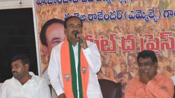 మంత్రి హరీశ్ రావుపై ఈటల రాజేందర్ ఫైర్