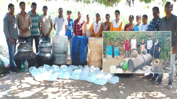 ఆపరేషన్ పరివర్తన్ 2.0లో భాగంగా నాటుసారా స్థావరాలపై దాడులు