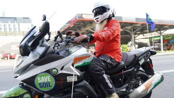 Sadhgurus Save Soil awareness campaign across Europe and the Middle East en route to India Sadhgurus Save Soil awareness campaign across Europe and the Middle East en route to India