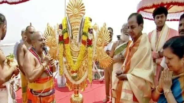సప్త గోపురాలతో సప్తగిరుల లాగా శోభాయమానంగా యాదాద్రి 