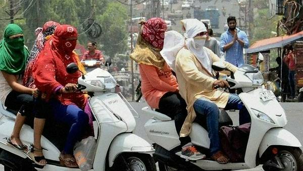 వర్షపాతం తగ్గడంతో వేడి గాలులు