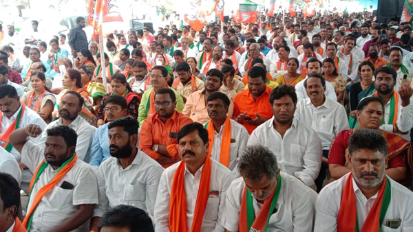 రైతులని దగా చేసి ఇప్పుడు ధర్నాలు చేస్తారా? బీజేపీ ఫైర్