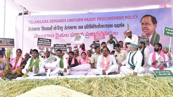 కేంద్రానికి 24గంటలు డెడ్ లైన్ పెట్టిన కేసీఆర్