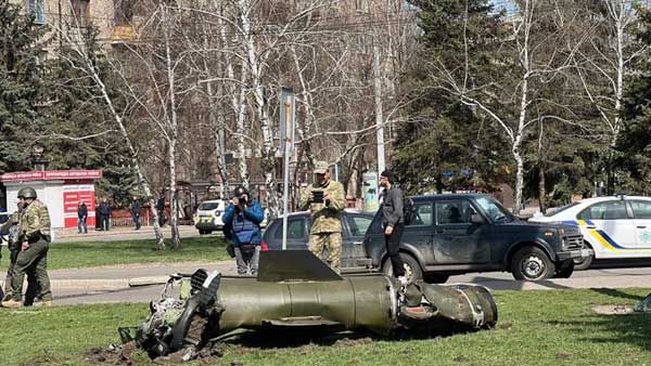 More than 30 people were killed after two rockets hit Kramatorsk Railway station in east Ukraine More than 30 people were killed after two rockets hit Kramatorsk Railway station in east Ukraine
