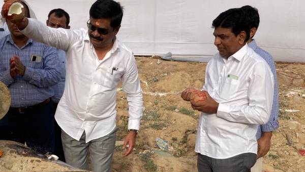 Telangana culture should be reflected.!Construction work of Telangana Bhavan begins in Delhi! Telangana culture should be reflected.!Construction work of Telangana Bhavan begins in Delhi!