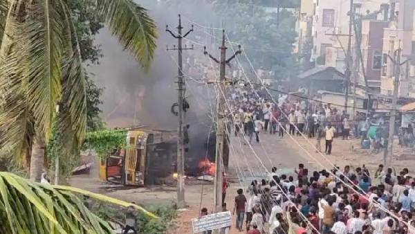  అల్ల‌ర్ల వెన‌క తెలుగుదేశం, జ‌న‌సేన‌: హోంమంత్రి