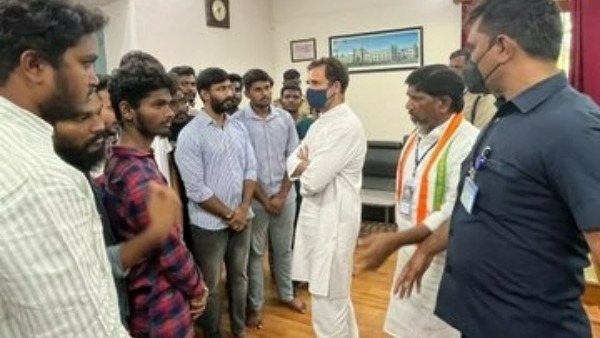 రాష్ట్రంలో పరిస్థితులపై రాహుల్ ఆరా