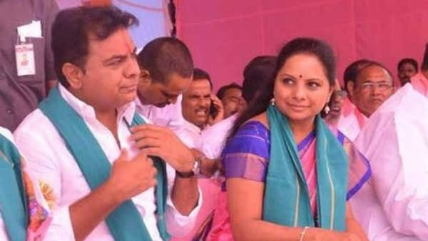 పోస్టులలో పోటీ.. జాతీయ నేతలకు కవిత,కేటీఆర్ ట్విట్టర్ ఎటాక్ 