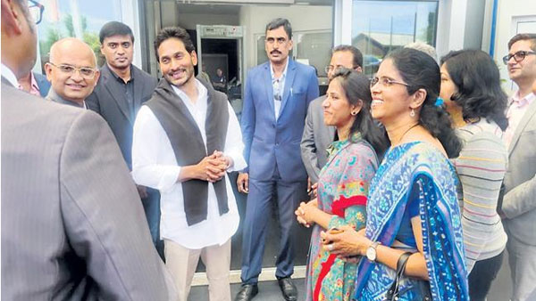 AP CM YS Jagan reached Davos: today deal with WEF, and few key meetings AP CM YS Jagan reached Davos: today deal with WEF, and few key meetings