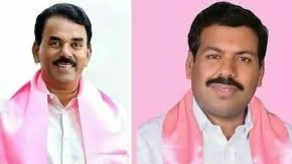 ఇంటి గేటు వద్దే వేచిఉన్న జూపల్లి.. బీరంపై మండిపాటు 