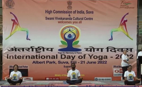 Fiji(ఫిజీ) అంతర్జాతీయ యోగా దినోత్సవం 2022ని జరుపుకుంటుంది