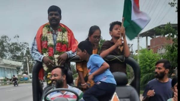  Grand Welcome to Air Force Sainik