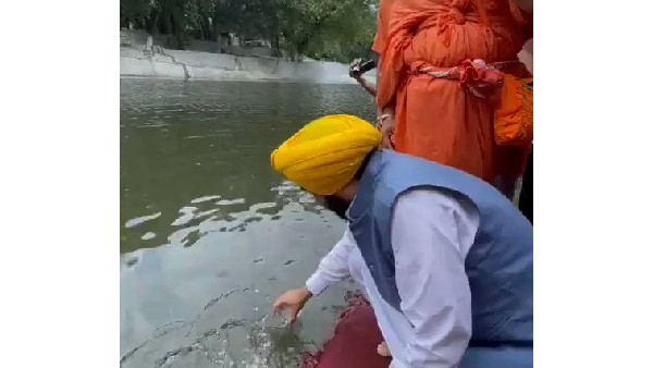  Punjab CM Bhagwant Mann was admitted to a hospital in Delhi after he suffers stomach ache.