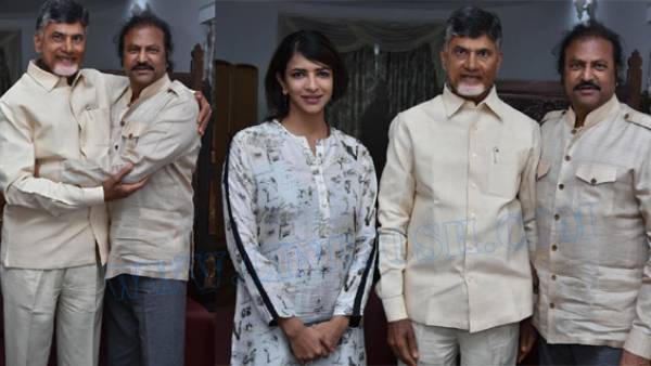 హాట్ టాపిక్‌గా ద్రబాబుతో మోహన్ బాబు భేటీ