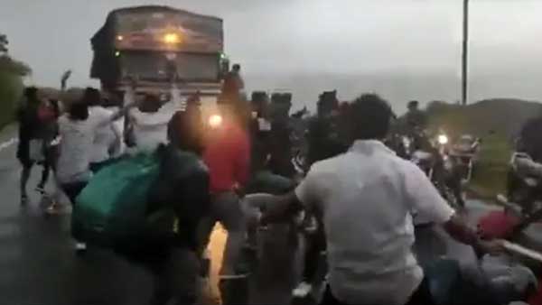 హారన్ కొట్టడంతో..