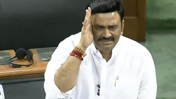 ysrcp rebel mp raghurama raju versus ysrcp other mps in loksabha over state loans