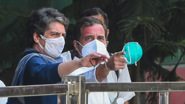 రాహుల్ గాంధీ, ప్రియాంకల మీద ఫైర్