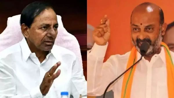 కేసీఆర్ కుటుంబ కమీషన్లతో వ్యాపారులు భయపడుతున్నారన్న బండి కేసీఆర్ కుటుంబ కమీషన్లతో వ్యాపారులు భయపడుతున్నారన్న బండి