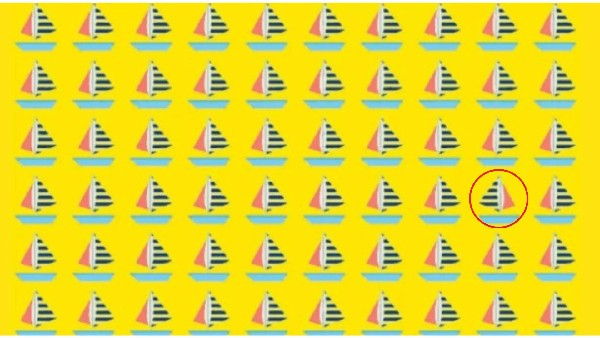 Spot the different boat in this photo Spot the different boat in this photo