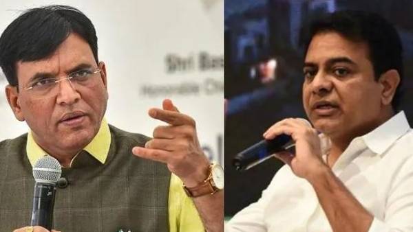 డీపీఆర్ పంపలేదంటూ కేటీఆర్కు కేంద్రమంత్రి మాండవీయ కౌంటర్ డీపీఆర్ పంపలేదంటూ కేటీఆర్కు కేంద్రమంత్రి మాండవీయ కౌంటర్