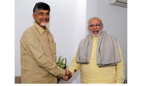  చంద్రబాబు-మోడీ షేక్ హ్యాండ్ 
